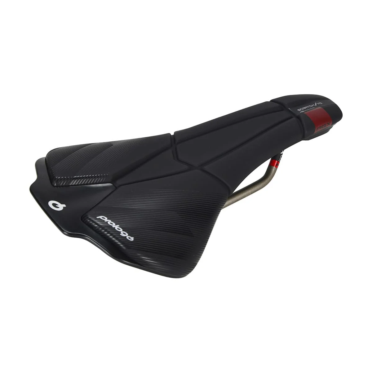 Selle PROLOGO SCRATCH M5 AGX RAILS Carbone largeur 140mm Noir - Image 5