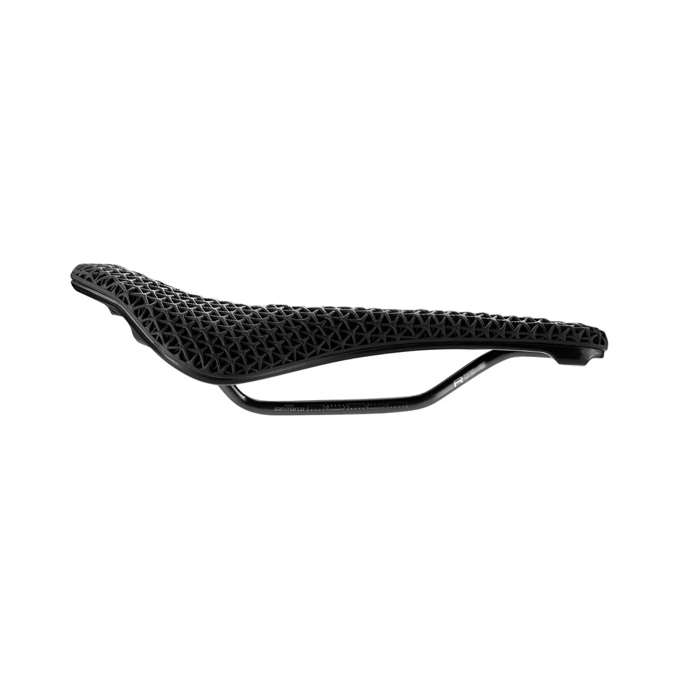 Selle SAN MARCO SHORTFIT 2.0 3D OPEN-FIT RACING L3 Largeur 155mm Rails Acier Xsilite - Image 2