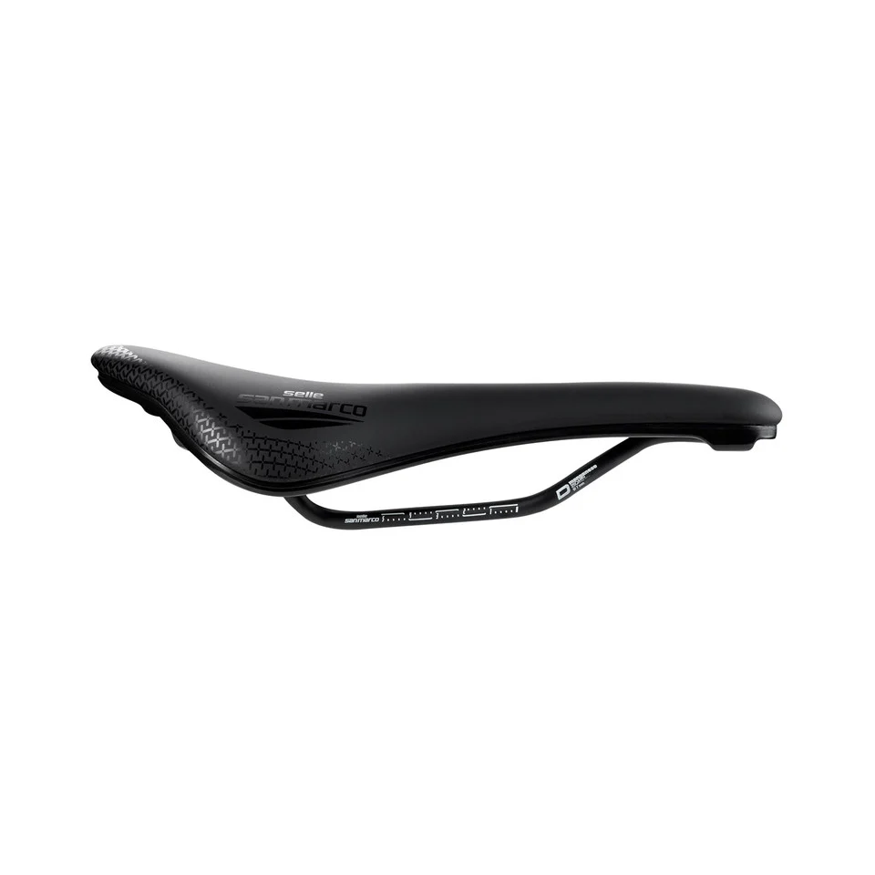 Selle SAN MARCO SHORTFIT 2.0 COMFORT OPEN-FIT DYNAMIC S3 Largeur 140mm Rails Manganese - Image 2