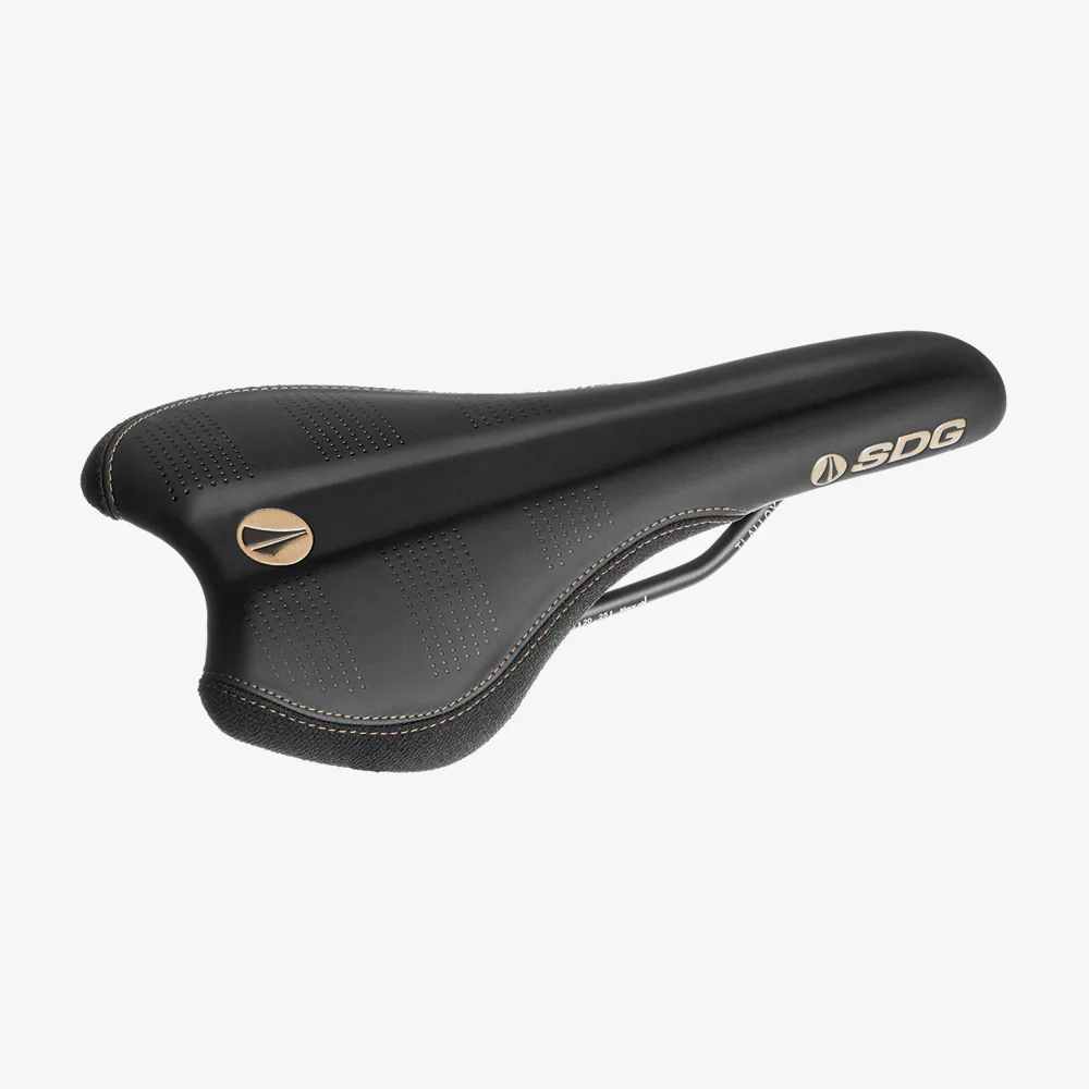 Selle SDG RADAR MTN Rails Titane-Alu Noir/Crème - Image 5