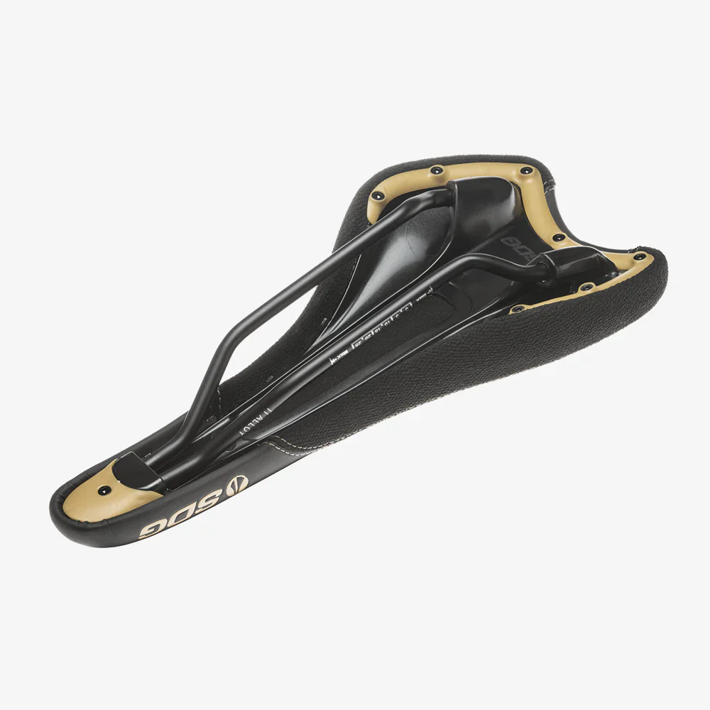 Selle SDG RADAR MTN Rails Titane-Alu Noir/Crème - Image 6