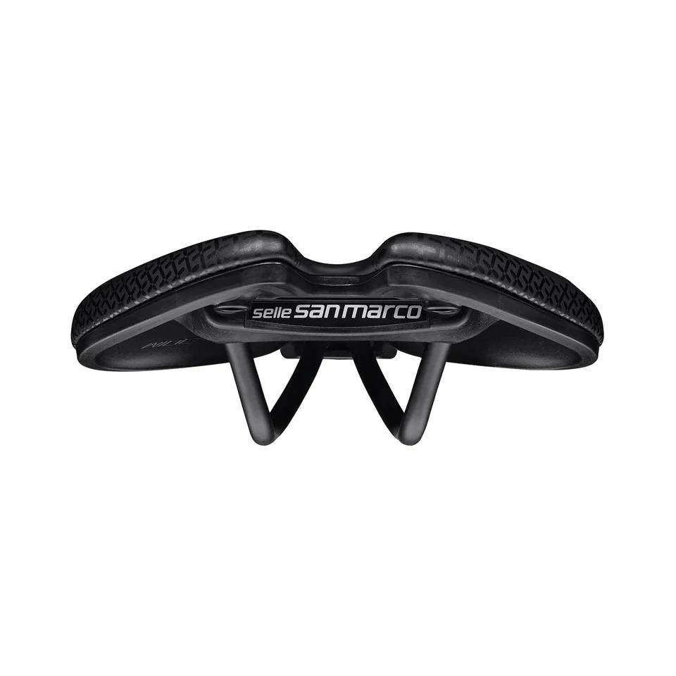 Selle SAN MARCO ASPIDE SHORT COMFORT OPEN-FIT DYNAMIC L3 Largeur 155mm Rails Manganèse - Image 5