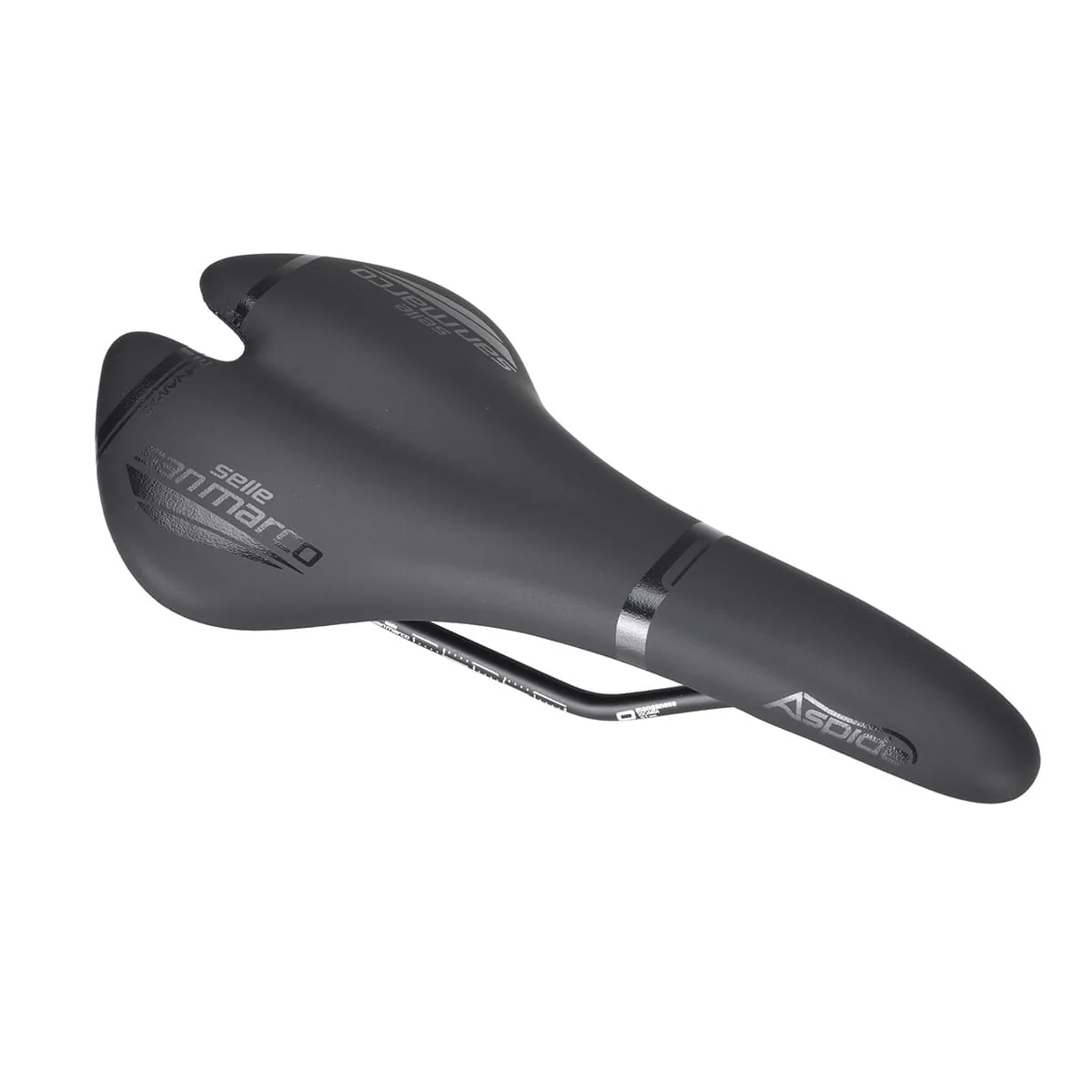 Selle SAN MARCO ASPIDE FULL FIT DYNAMIC WIDE Rails Manganèse