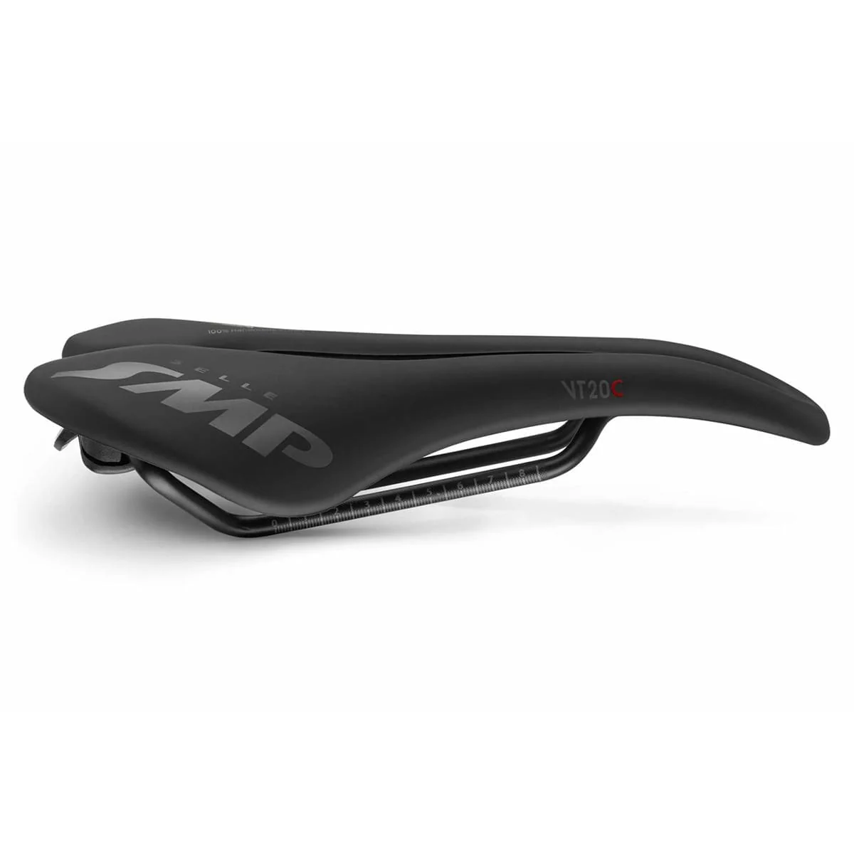 Selle SMP VT20C Largeur 144mm Rails Carbone Noir - Image 3