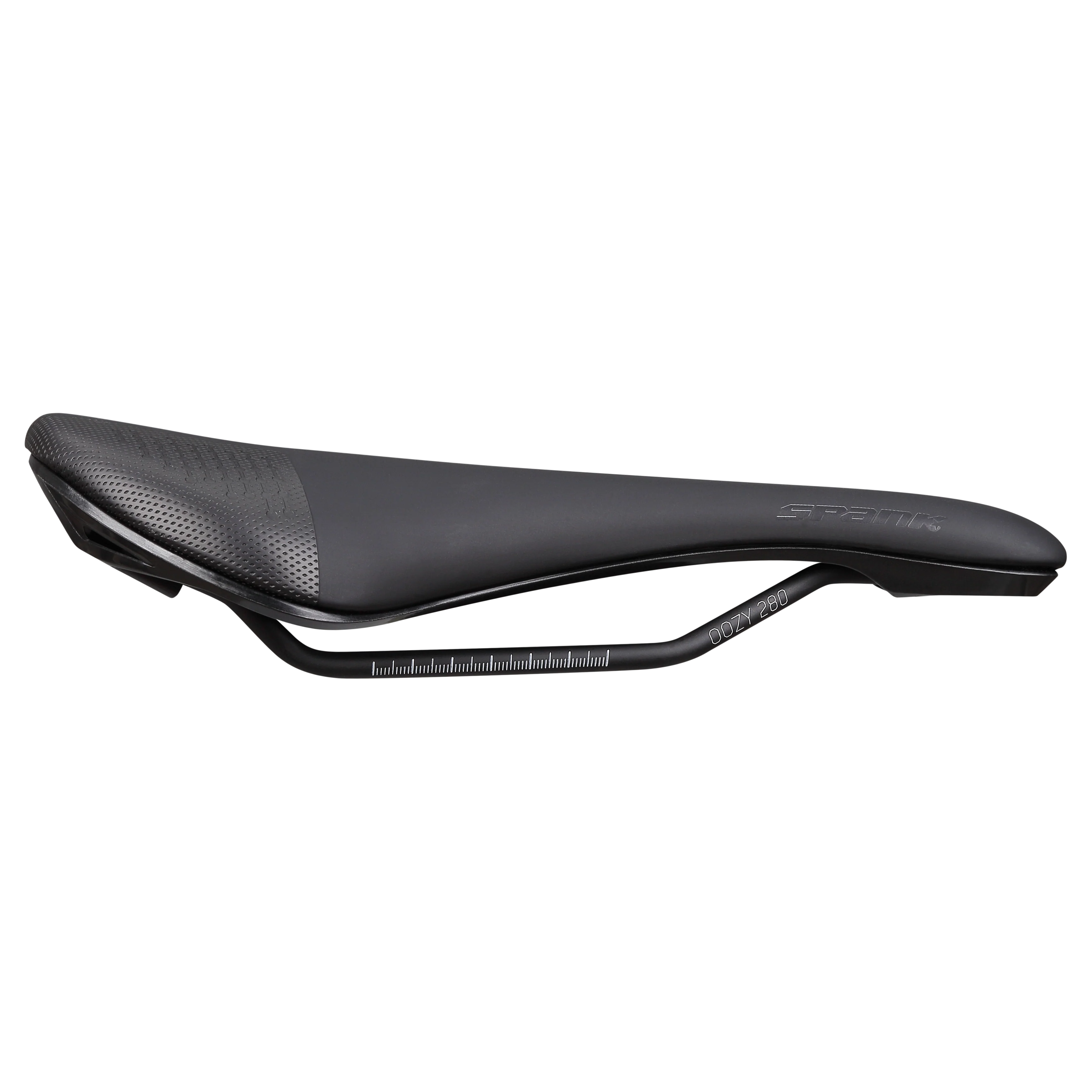 Selle SPANK OOZY 280 144mm Rails CrMo LTD GG Noir