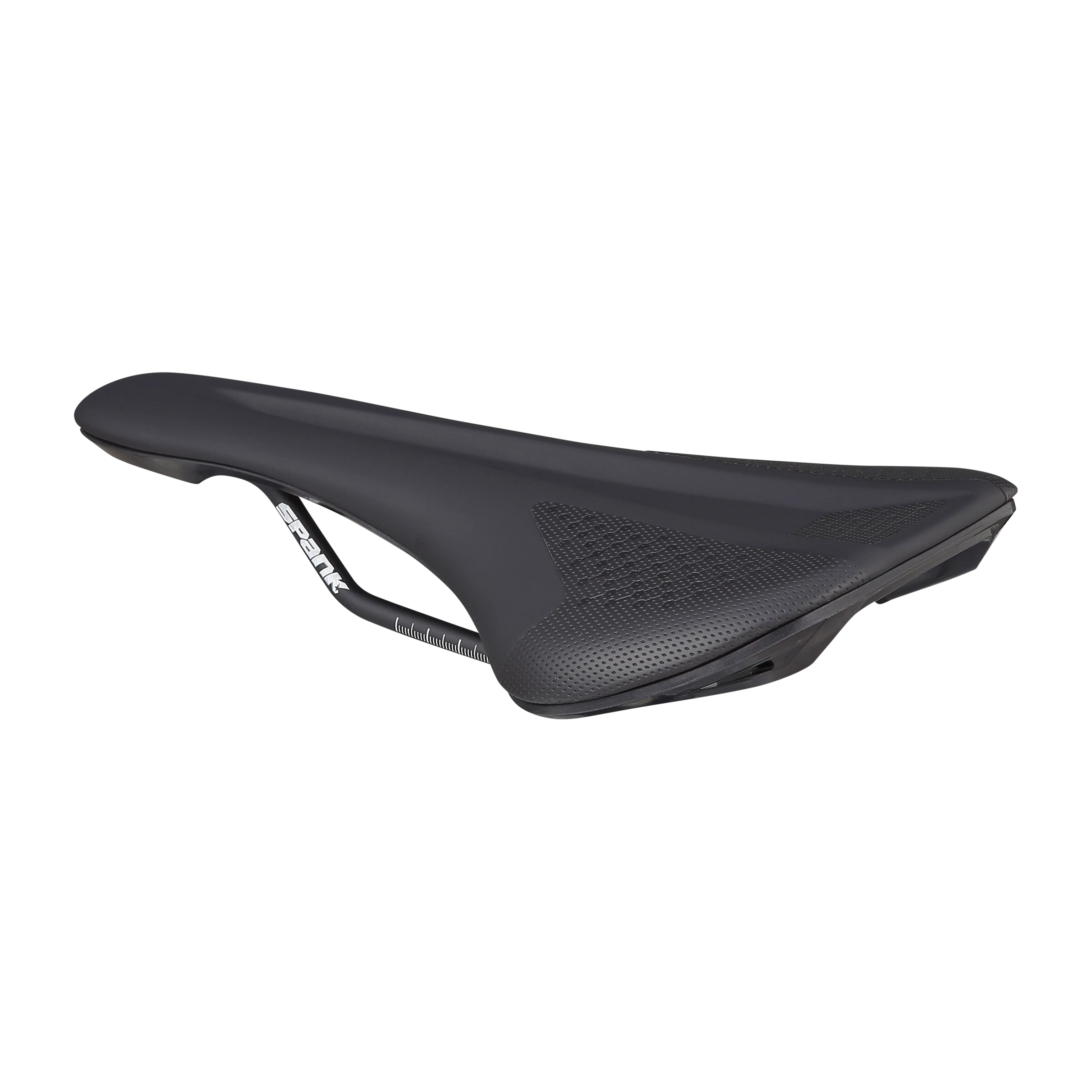Selle SPANK SPIKE 160 Cuir Rails CrMo LTD GG Noir - Image 5