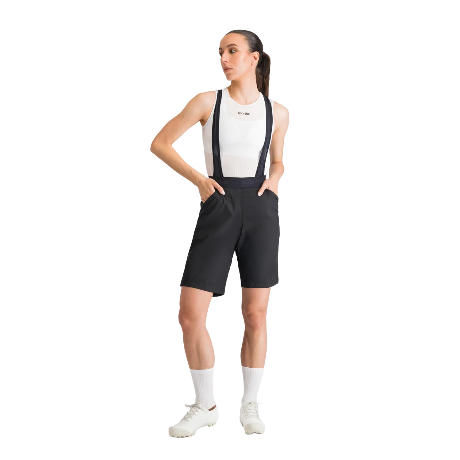 Short Cuissard à Bretelles SPORTFUL SUPERGIARA 2 Noir - Image 7