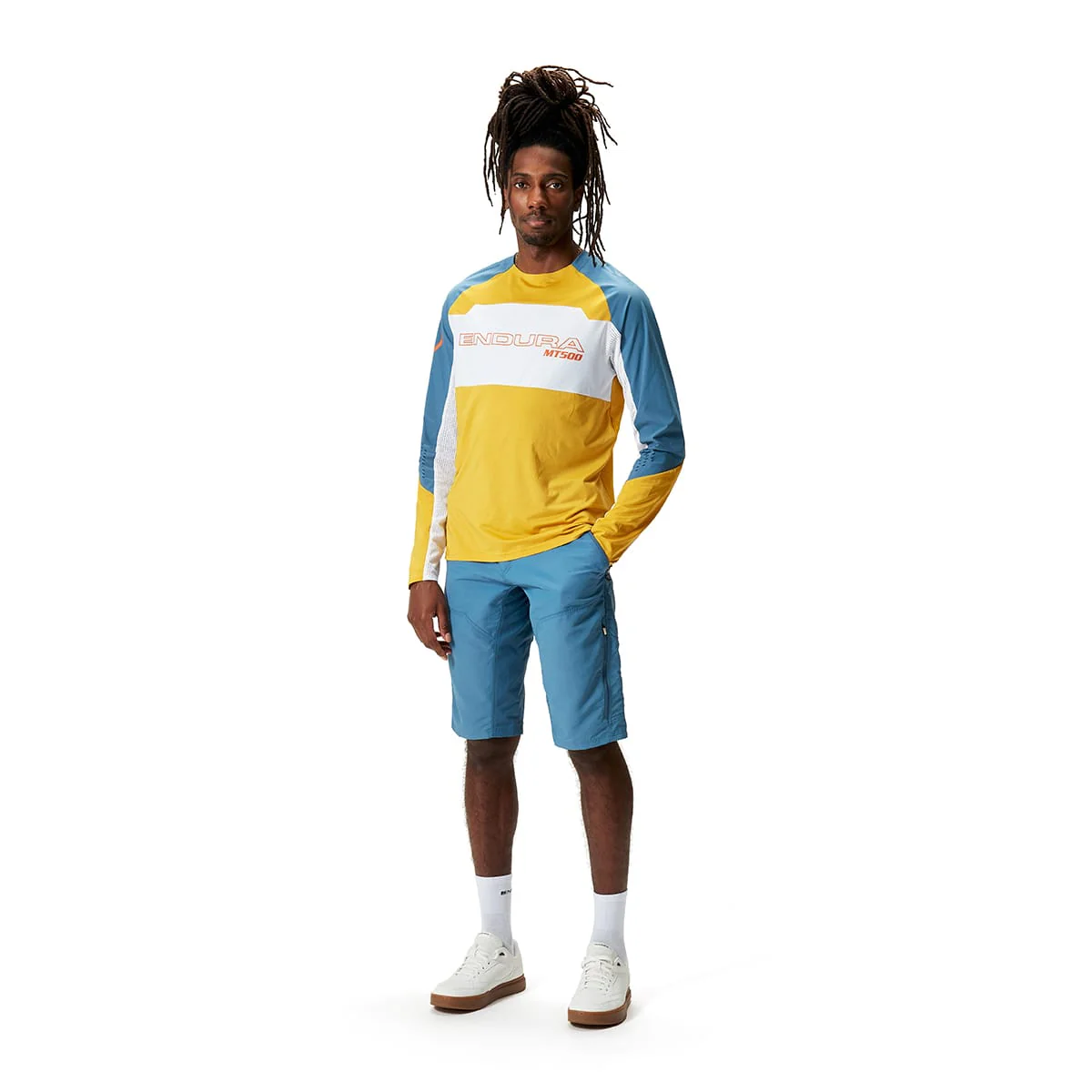 Short ENDURA HUMMVEE LINER Bleu - Image 3