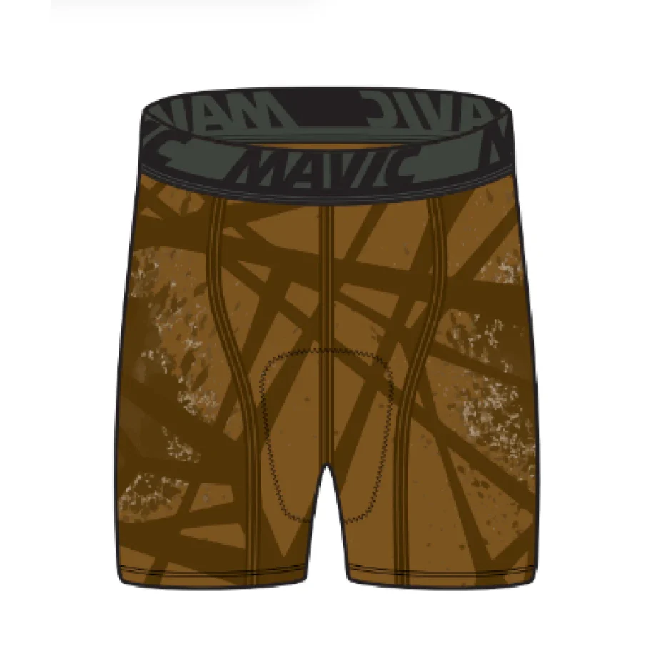 Sous-Short MAVIC TRAIL Graphic Marron