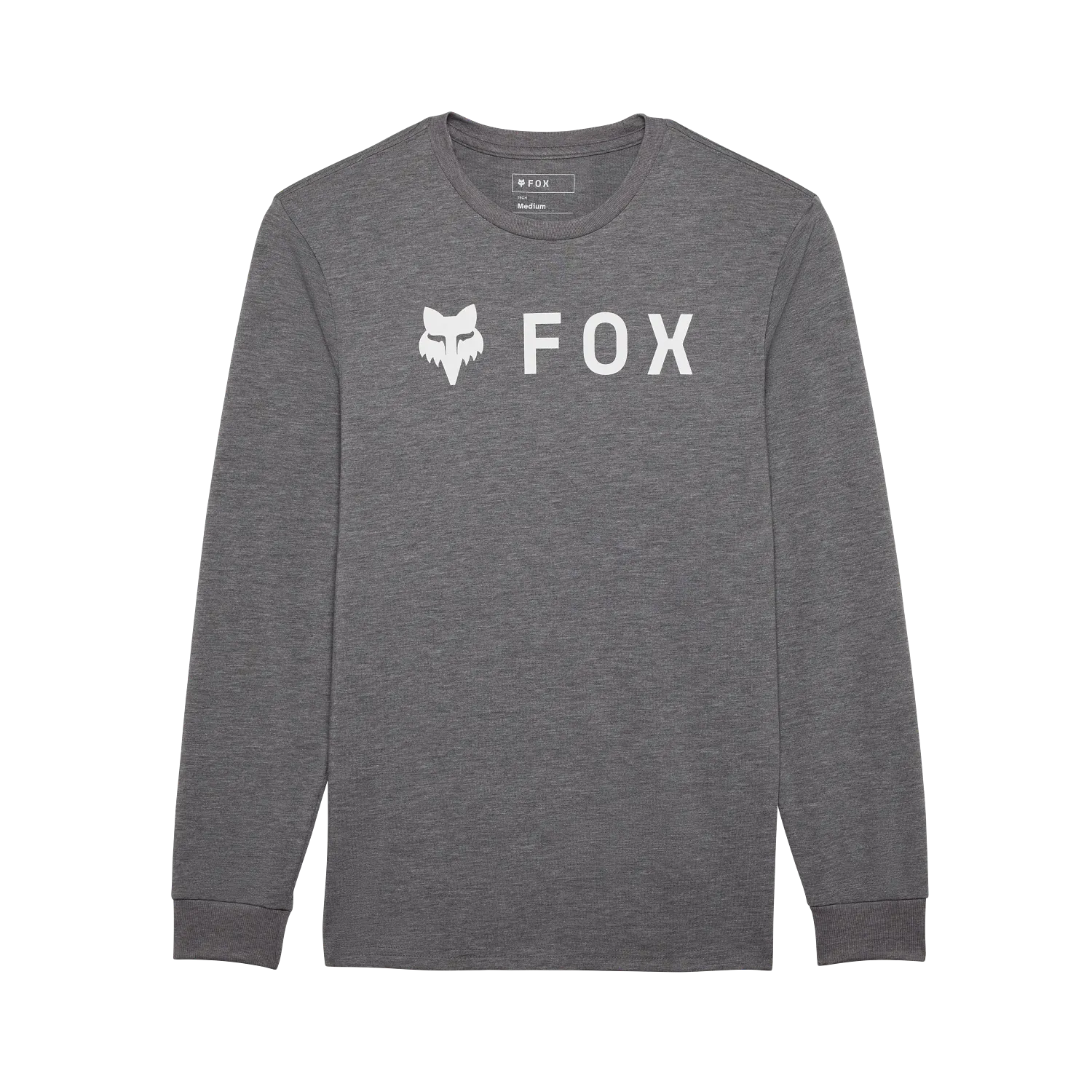 T-Shirt Technique FOX ABSOLUTE TRUDRI Manches Longues Gris Graphite