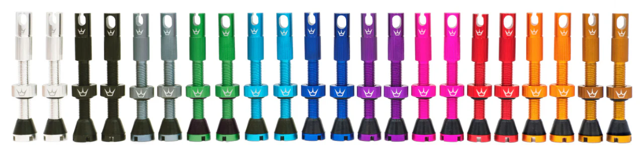 Valves Tubeless PEATY'S x Chris King MK2 Presta 42 mm (x2) Turquoise - Image 2
