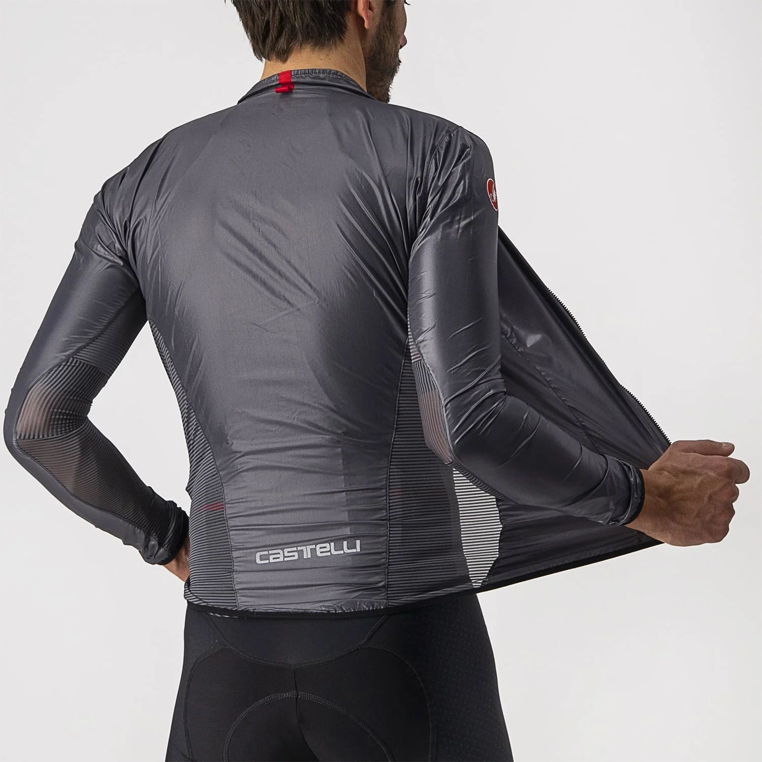 Veste CASTELLI ARIA SHELL Gris Foncé - Image 3