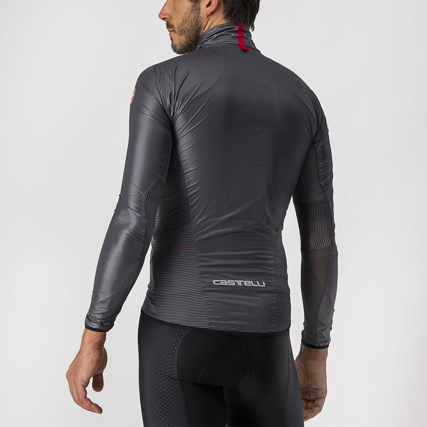 Veste CASTELLI ARIA SHELL Gris Foncé - Image 4
