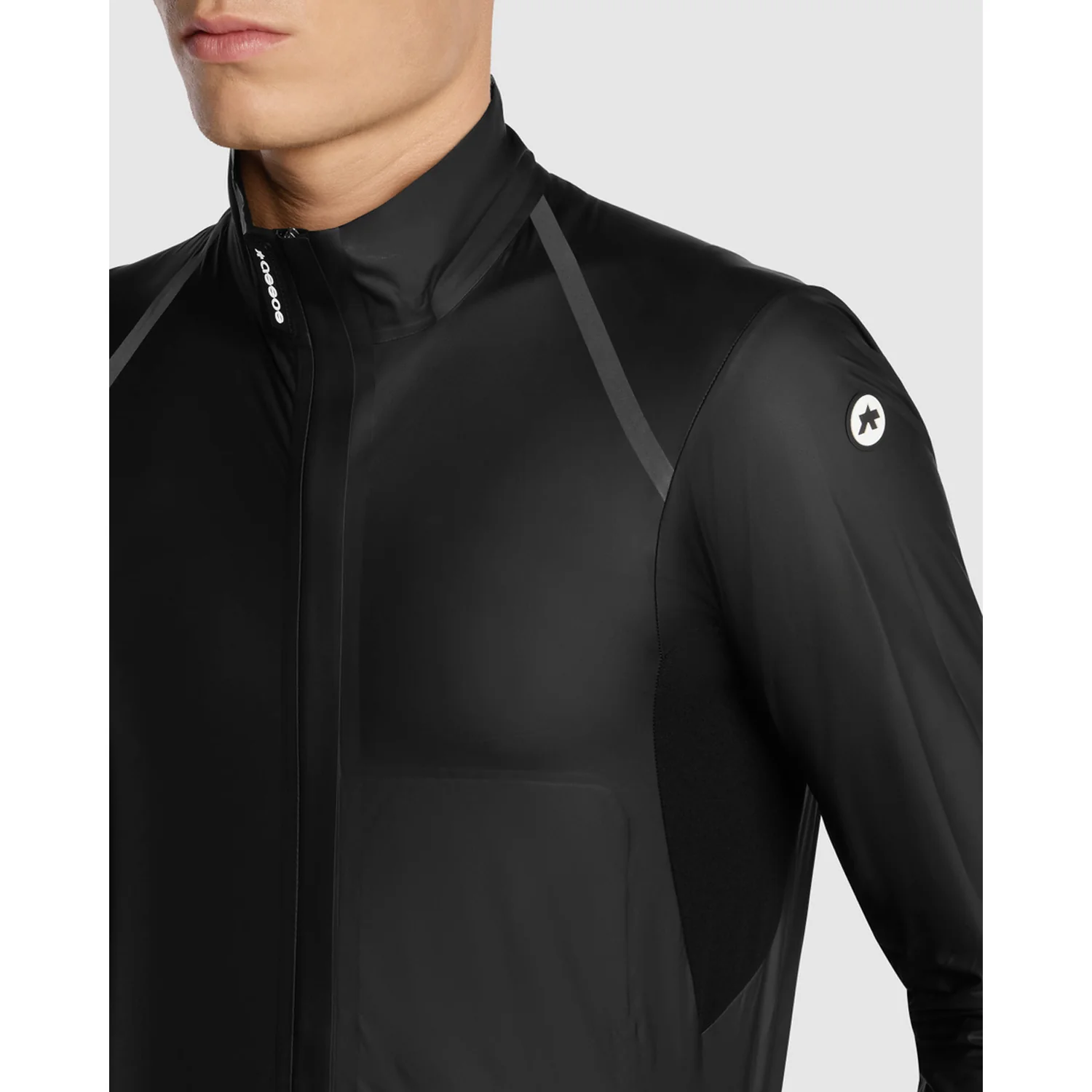 Veste ASSOS MILLE GTS WASSERSCHNAUZE RAIN S11 Noir - Image 5