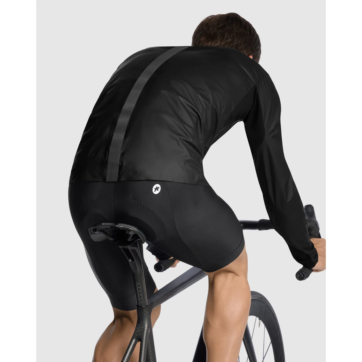Veste ASSOS MILLE GTS WASSERSCHNAUZE RAIN S11 Noir - Image 7