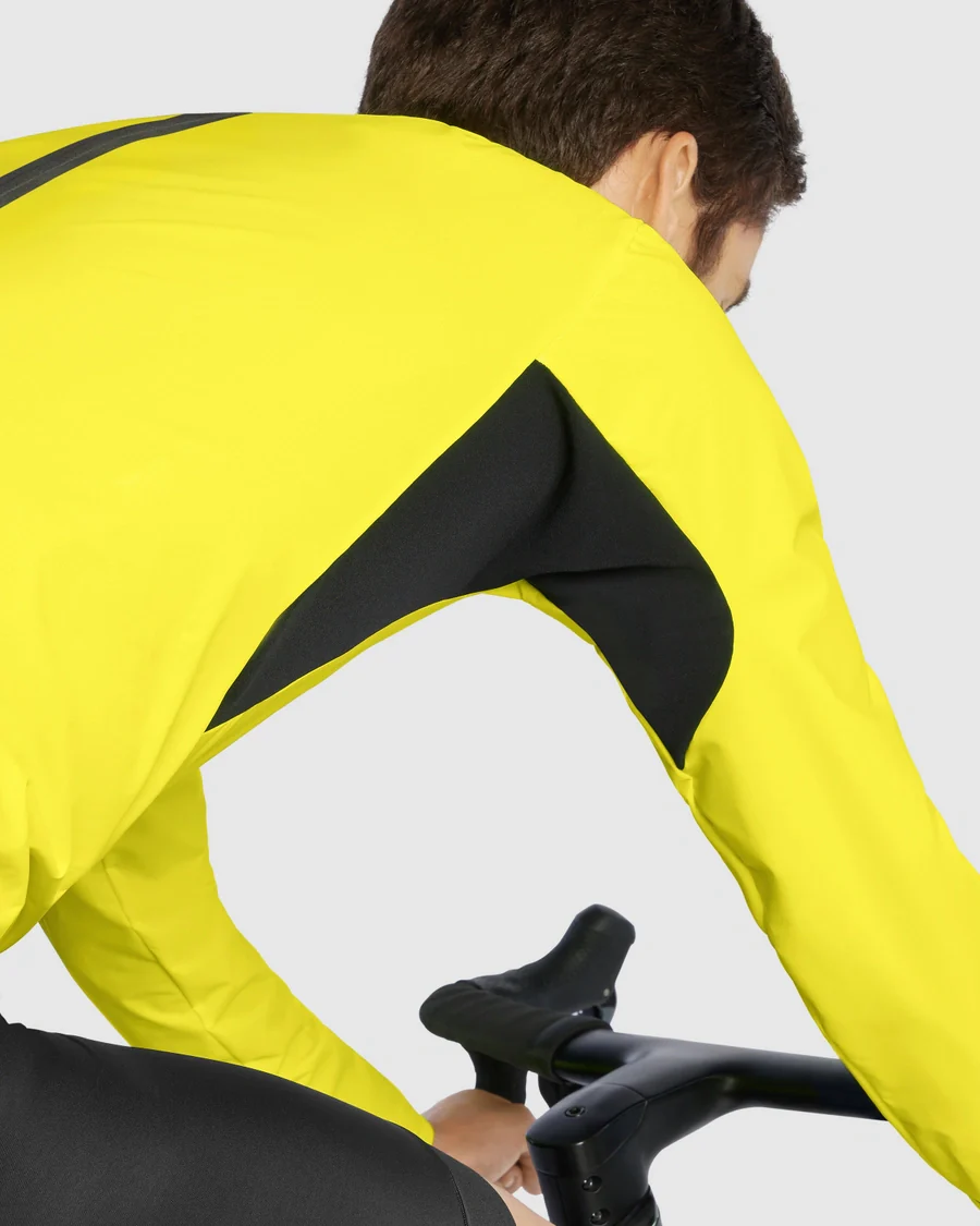 Veste ASSOS MILLE GTS WASSERSCHNAUZE RAIN S11 Optic Yellow - Image 8