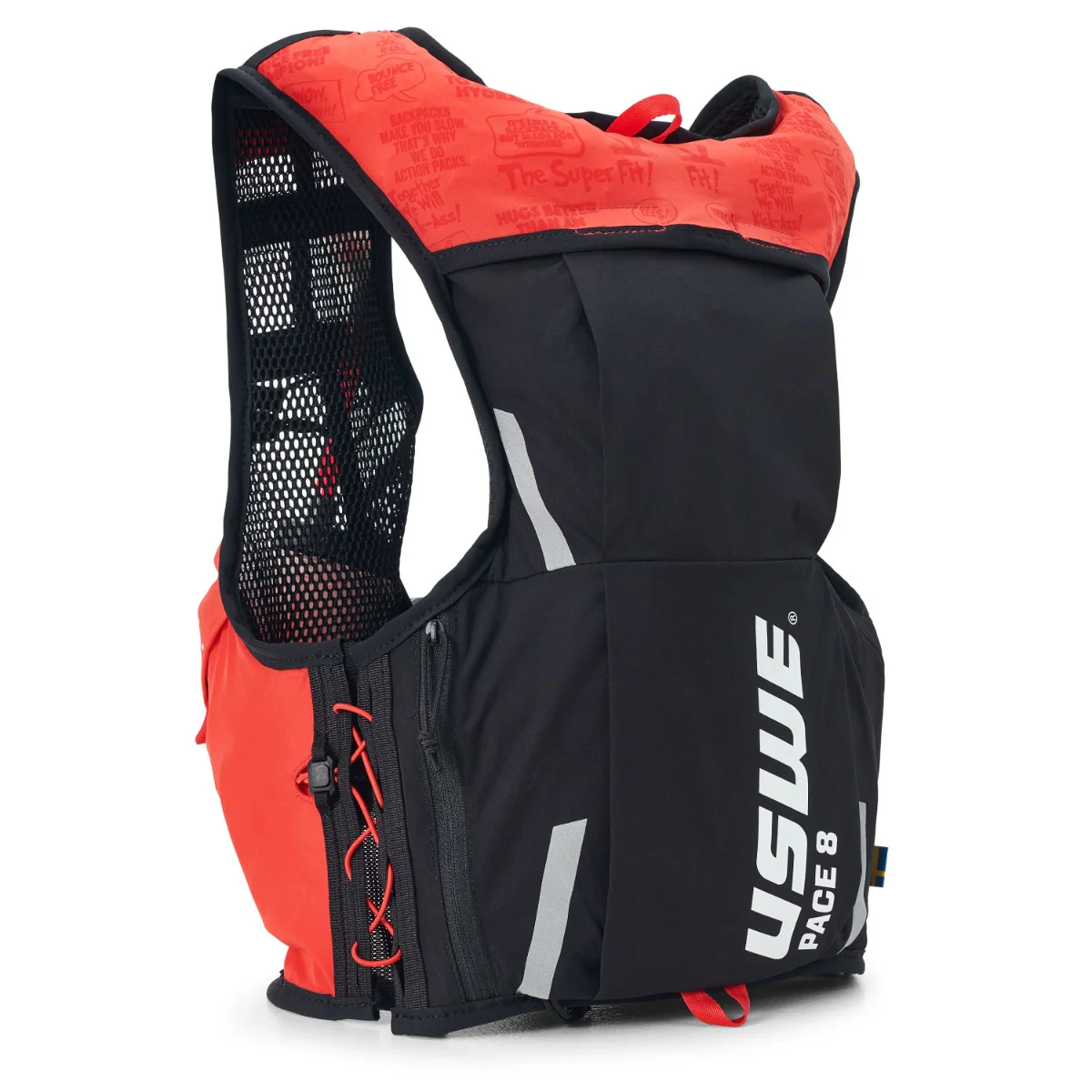 Veste d'Hydratation USWE PACE 8 L Rouge - Image 2