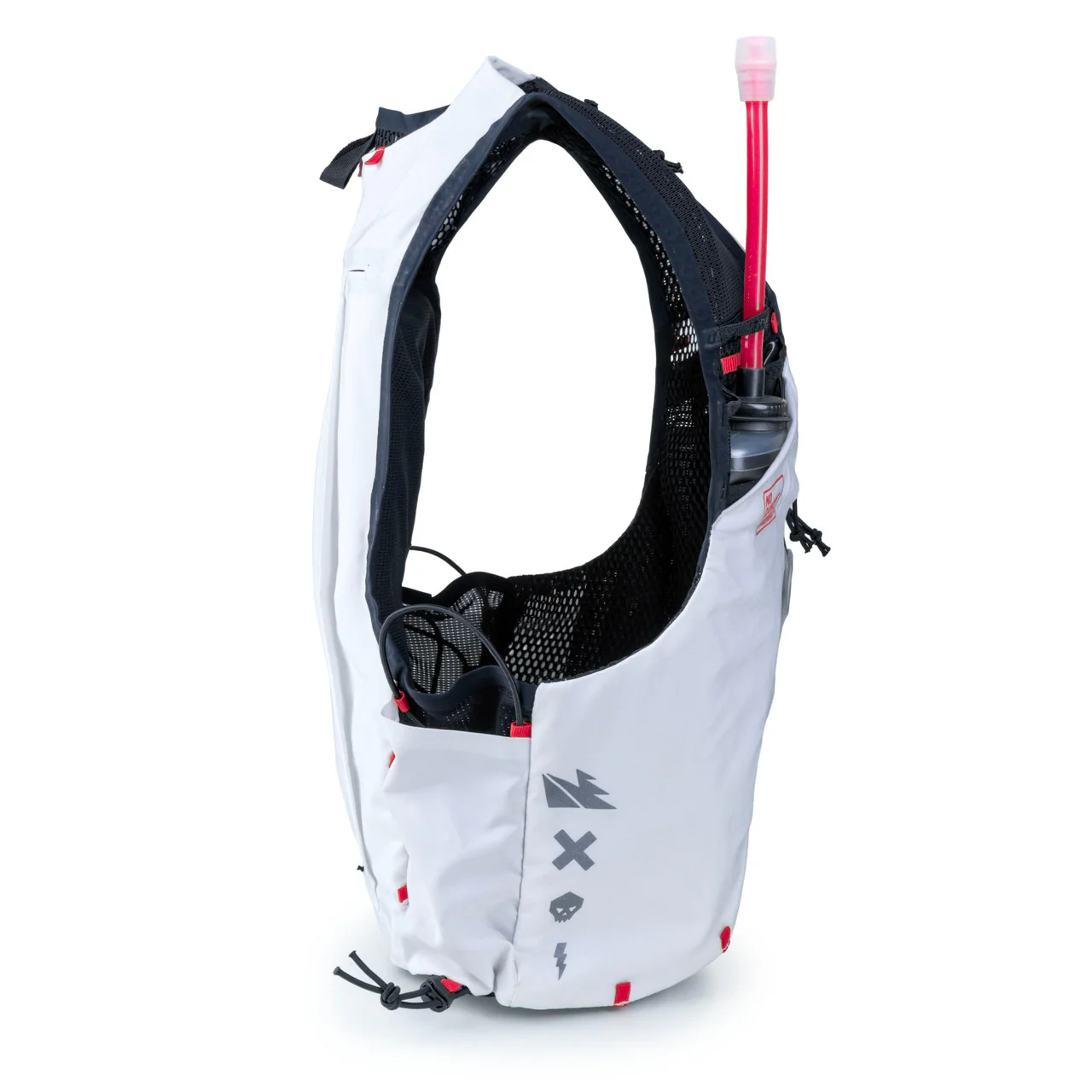 Veste d'Hydratation USWE VST Trail Running 8 L Blanc - Image 3